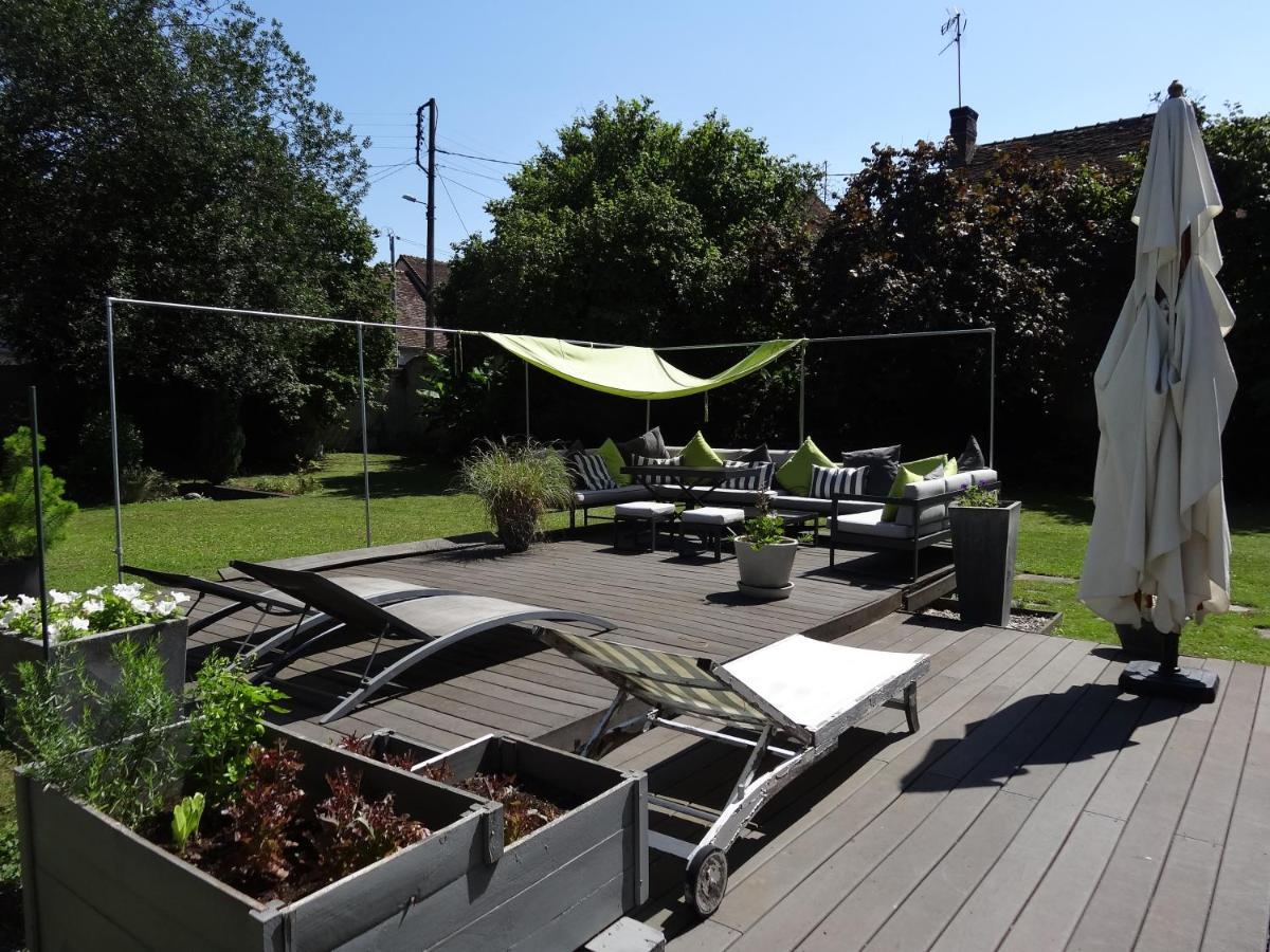 Les Petites Tuileries Bed & Breakfast Bray-sur-Seine Eksteriør bilde